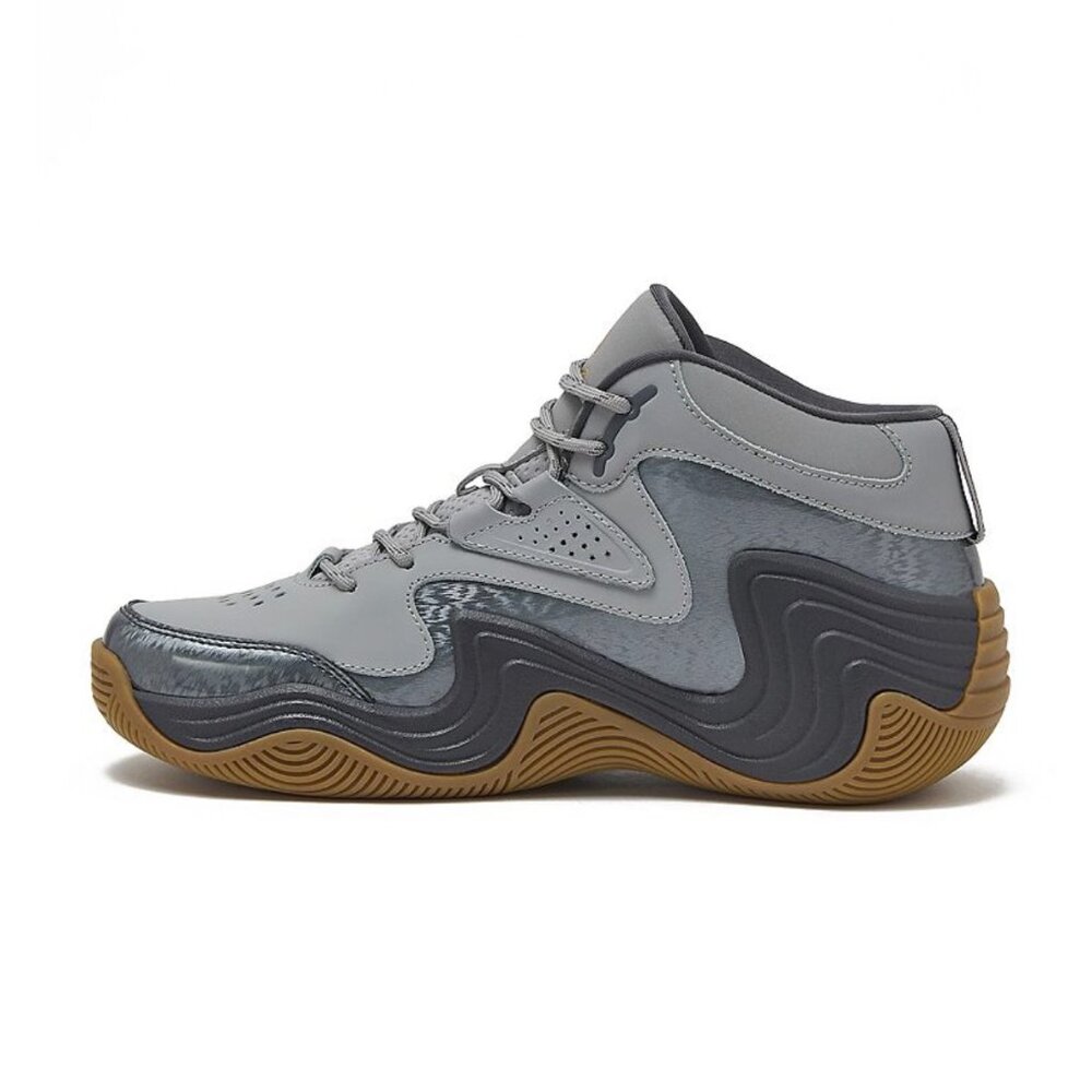 SHAQ Juggernaut Basketball Shoes Men Size 12 Gray Mid Top Sneakers AQ95041MV NWB - Picture 9 of 9